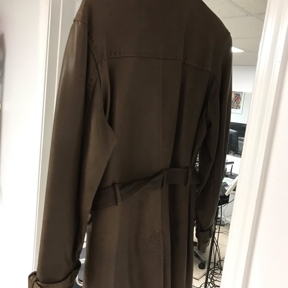 Beautiful soft leather full length coat . Extremely Classy. Thanks - Picture 2 of 8